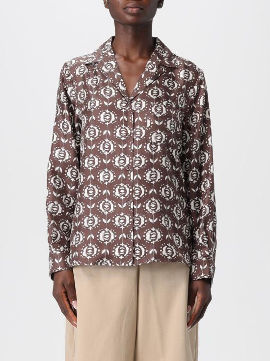 25FW 위켄드막스마라 셔츠 5116065106 001 Brown