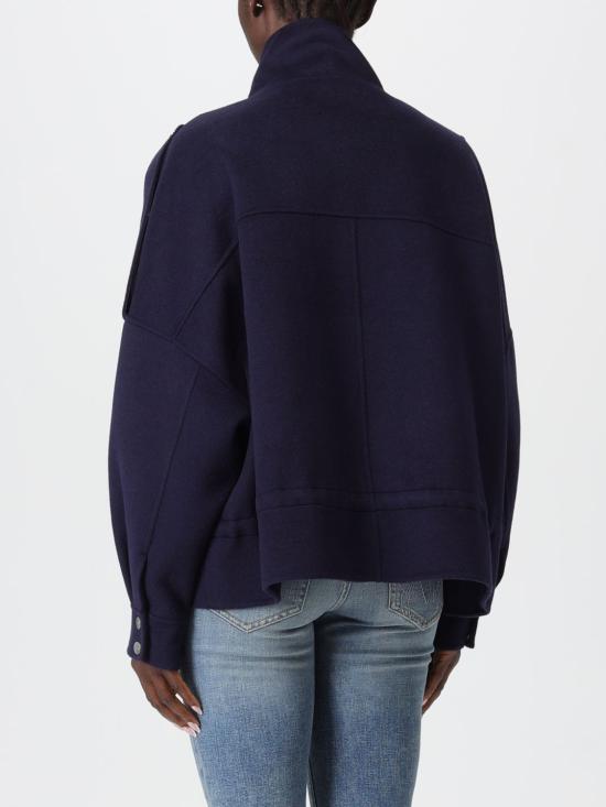 25FW 핑코 코트 105341A2XM G82 Blue - PINKO