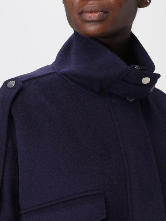 25FW 핑코 코트 105341A2XM G82 Blue - PINKO