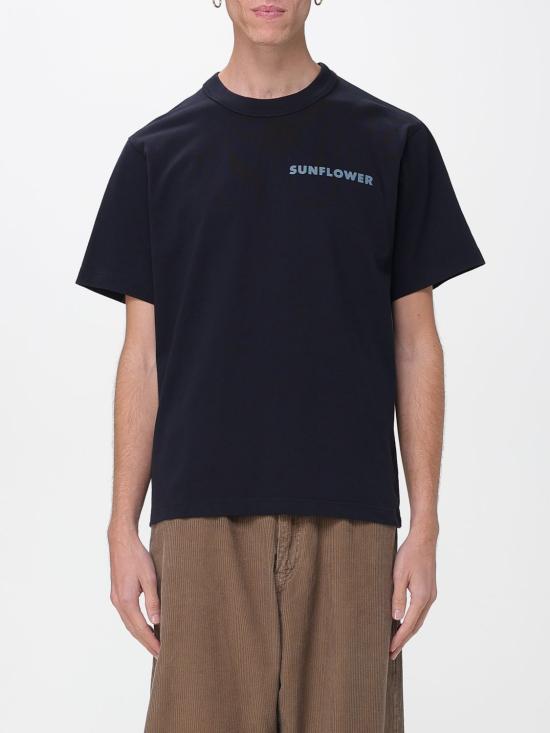 25FW 선플라워 반팔 티셔츠 2103 NAVY Blue