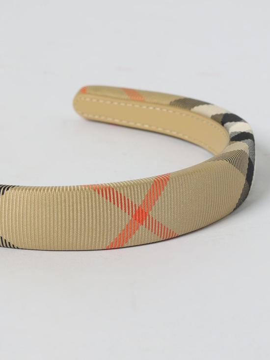 25FW [키즈] 버버리 헤어 액세서리 8108699 B9368 Sand - BURBERRY