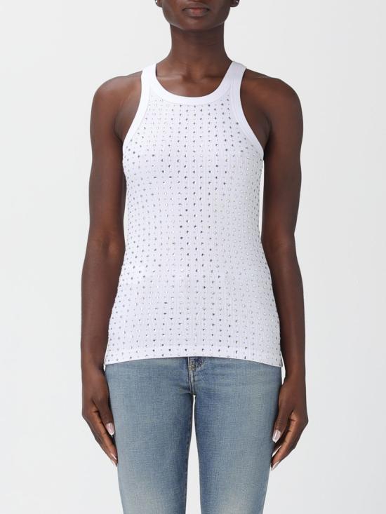 25FW 핑코 반팔 티셔츠 105928A2XY Z04 White