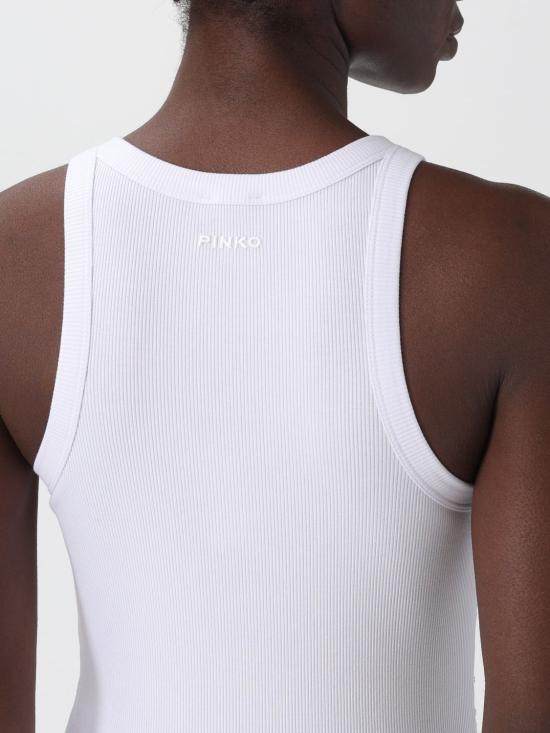 25FW 핑코 반팔 티셔츠 105928A2XY Z04 White - PINKO