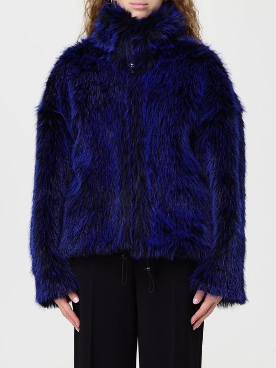 25FW 저스트까발리 코트 79PAS431CUS87 264 Blue