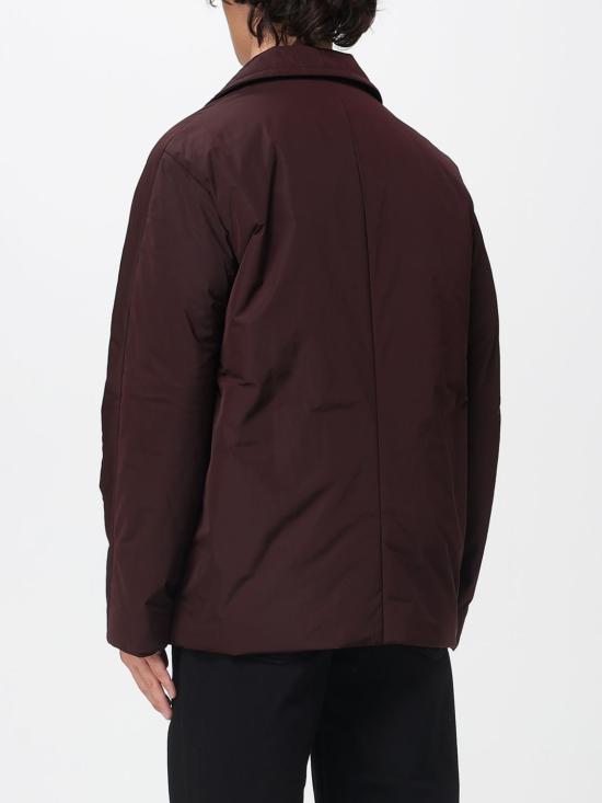 25FW 헤보 코트 ORTOLINI 1419 Burgundy - HEVO