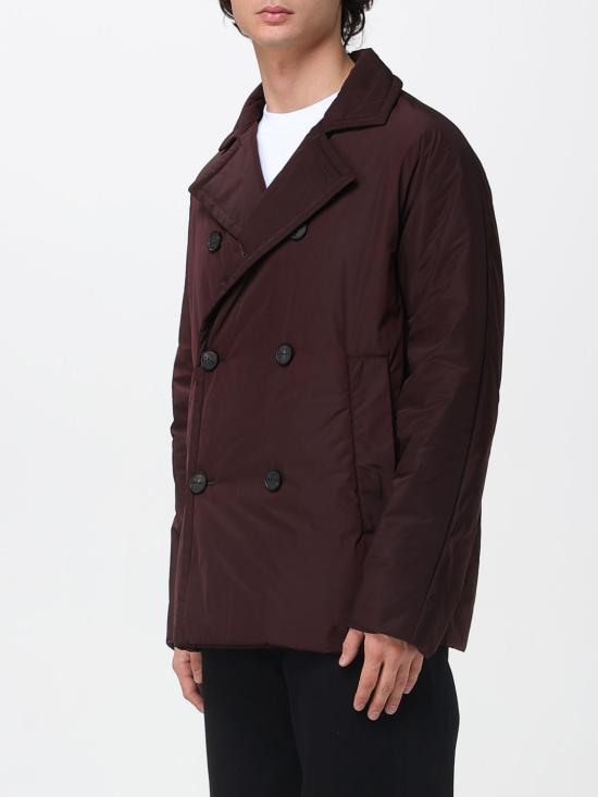 25FW 헤보 코트 ORTOLINI 1419 Burgundy - HEVO