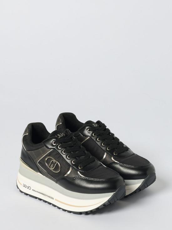 25FW 리우조 스니커즈 BF5011PX776 22222 Black - LIU JO