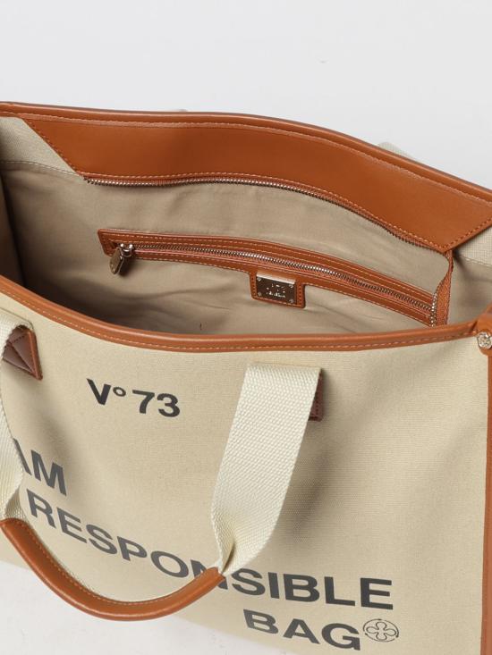 25FW 브이73 토트백 73BS6AF01 NATURALE CUOIO Beige - V73