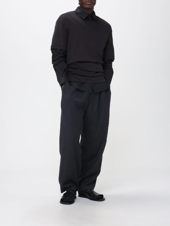 25FW 르메르 반팔 티셔츠 TO1109LJ1016 BK998 Blue - LEMAIRE