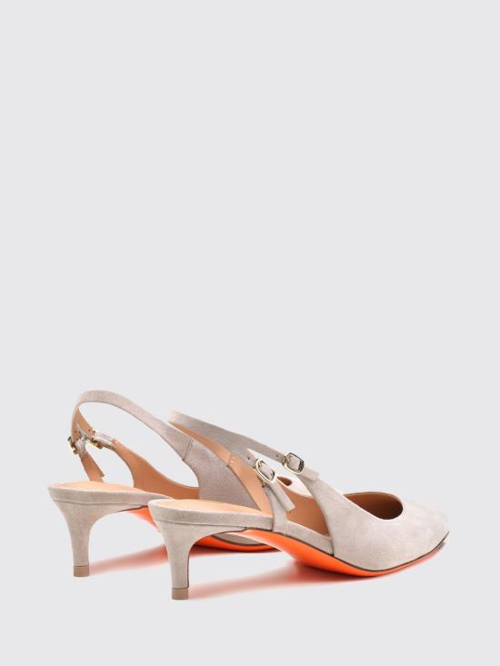 25FW 산토니 뮬/슬리퍼 WDLQ71407HA2NMGD E55 Natural - SANTONI