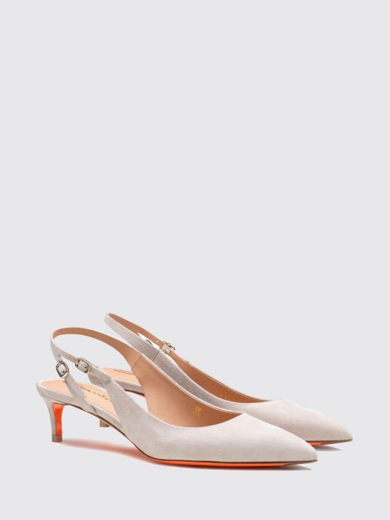 25FW 산토니 뮬/슬리퍼 WDLQ71407HA2NMGD E55 Natural - SANTONI