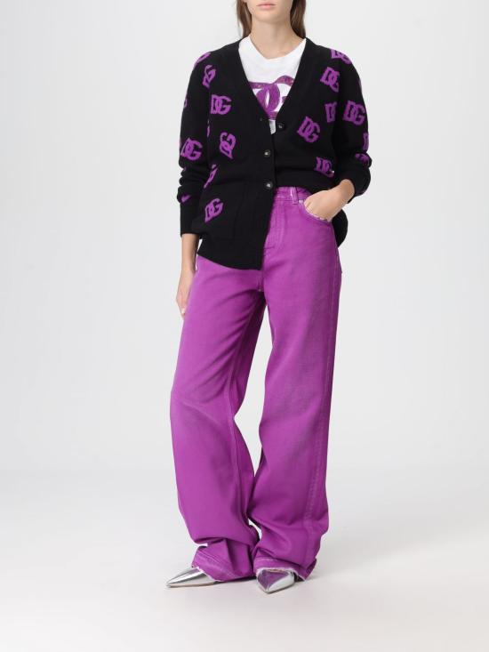 25FW 돌체앤가바나 데님 팬츠 FTC79DG8NO6 S9001 Fuchsia - DOLCE & GABBANA