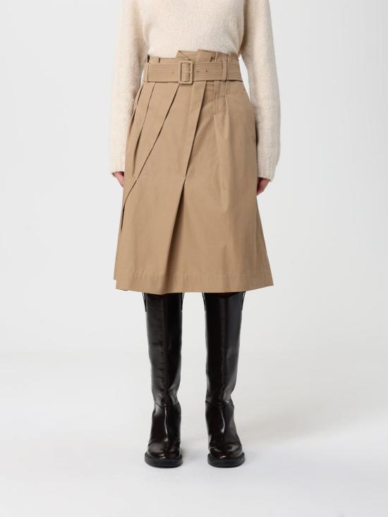 25FW 막스마라 스튜디오 미디 스커트 6136115106 002 Camel