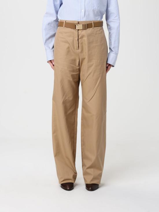 25FW 막스마라 스튜디오 스트레이트 팬츠 6106045106 002 Camel