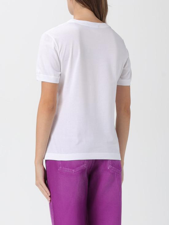 25FW 돌체앤가바나 반팔 티셔츠 F8V20ZGDC9V W0800 White - DOLCE & GABBANA