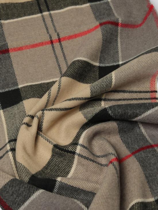 25FW 바버 Galingale 갈링게일 타탄 체크 머플러 USC0300 TN31 Beige - BARBOUR