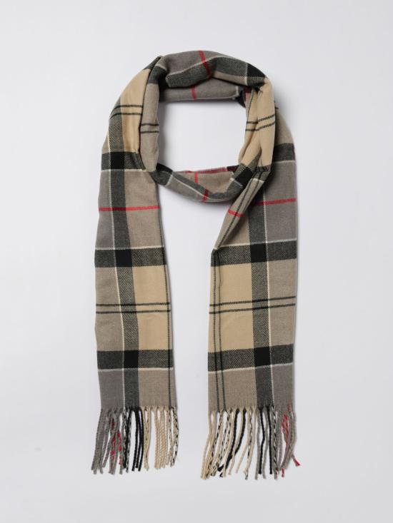 25FW 바버 Galingale 갈링게일 타탄 체크 머플러 USC0300 TN31 Beige - BARBOUR