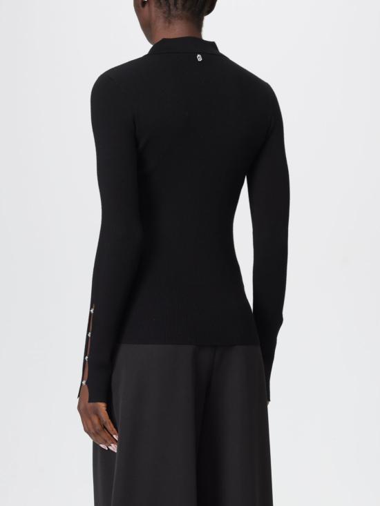 25FW 리우조 폴로 티셔츠 MF5263MS99E 22222 Black - LIU JO