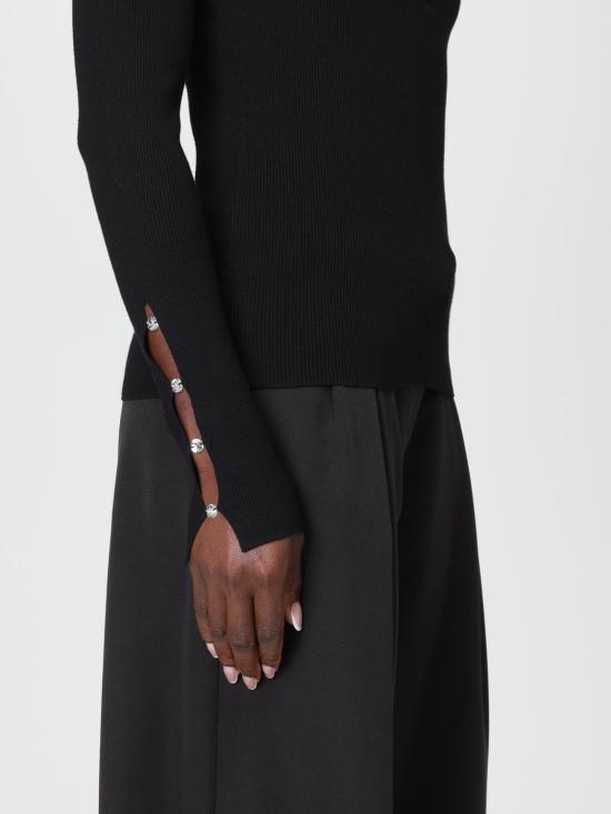 25FW 리우조 폴로 티셔츠 MF5263MS99E 22222 Black - LIU JO