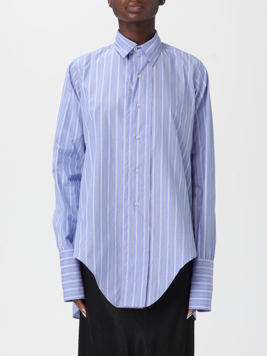 25FW 마르지엘라 코튼 셔츠 S29DT0006M35625 002F Blue