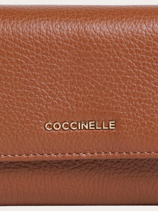 25FW 코치넬리 지갑 E2MW5116601 W11 Brown - COCCINELLE