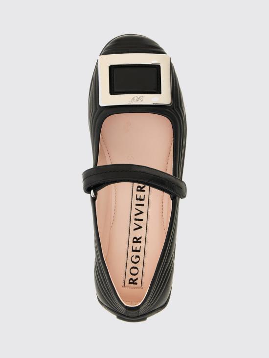 25FW 로저비비에 뮬/슬리퍼 RVW7934336091T B999 Black - ROGER VIVIER