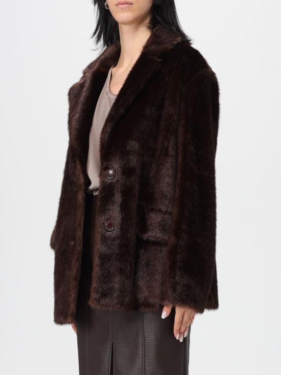 25FW 스탠드스튜디오 코트 665499395 87000 Brown - STAND