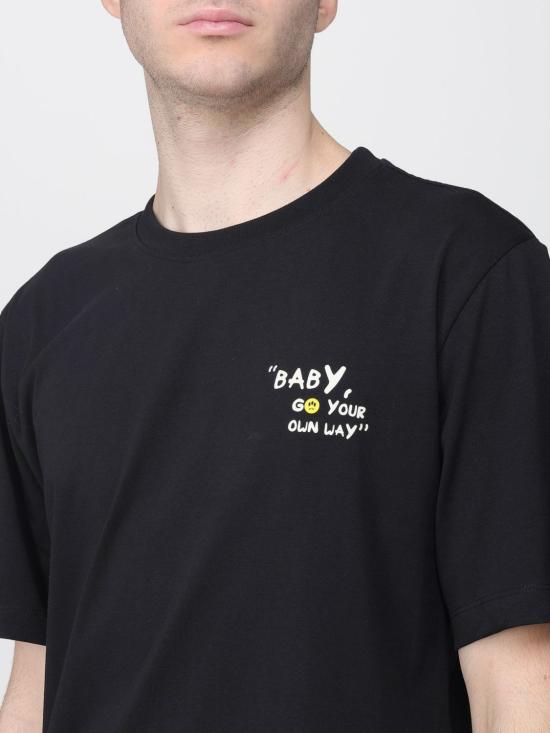 25FW 바로우 반팔 티셔츠 F5BWUATH122 110 Black - BARROW