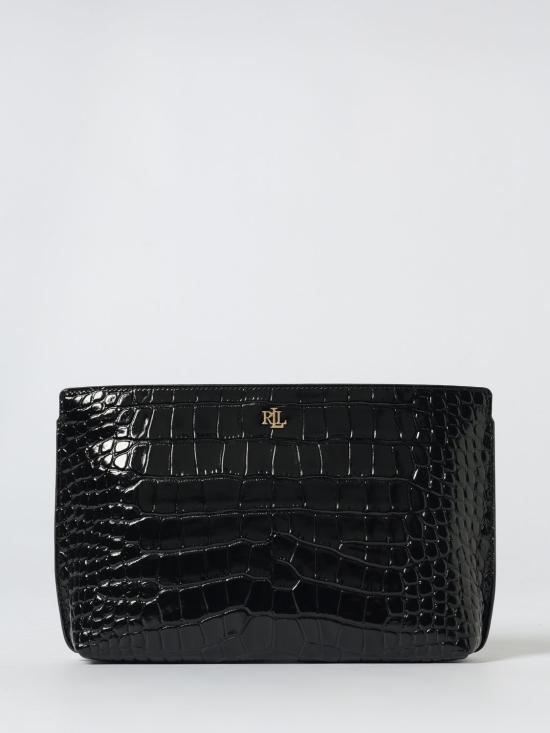 25FW 랄프 로렌 숄더백 432969466 003 Black