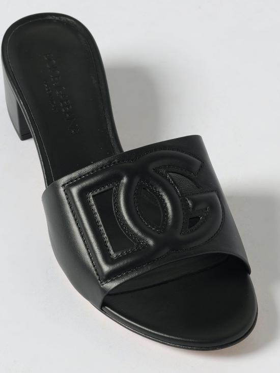 25FW 돌체앤가바나 뮬/슬리퍼 CR1755AY329 80999 Black - DOLCE & GABBANA