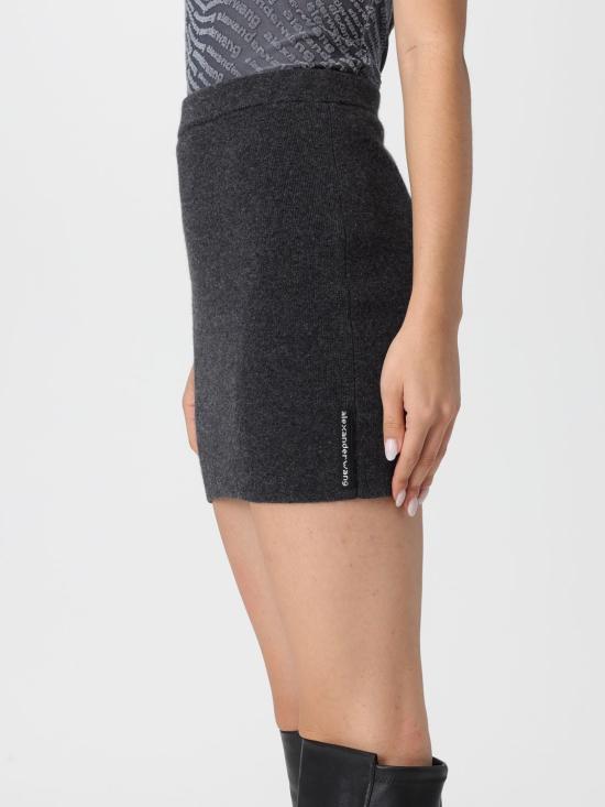 25FW 알렉산더 왕 숏 스커트 4KC4255060 010 Black - ALEXANDER WANG