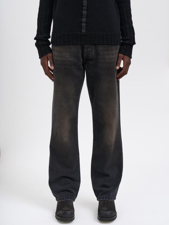 25FW 다닐로 파우라 데님 팬츠 M14PD40310000090 Black - DANILO PAURA