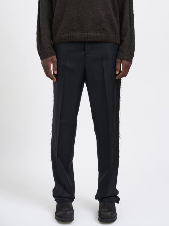 25FW 다닐로 파우라 스트레이트 팬츠 M14DP40130000090 Black - DANILO PAURA