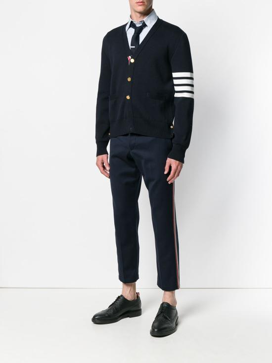 26SS 톰브라운 가디건 MKC171A 00219415 Blue - THOM BROWNE