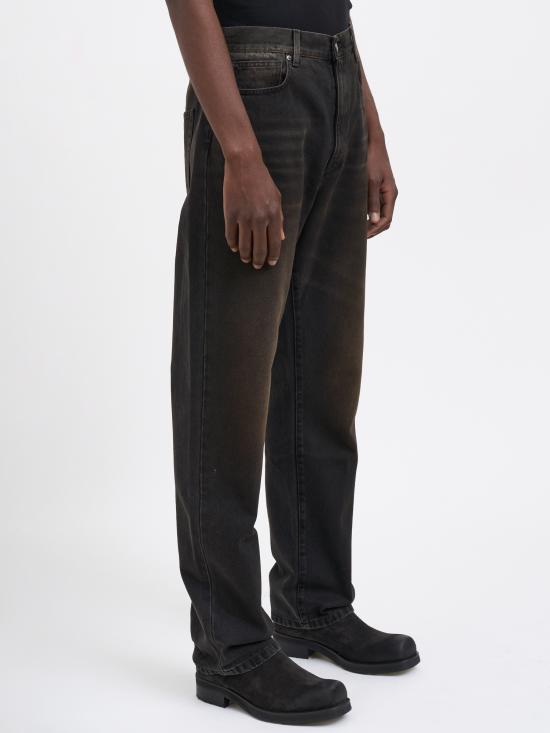 25FW 다닐로 파우라 데님 팬츠 M14DP40290000090 Black - DANILO PAURA