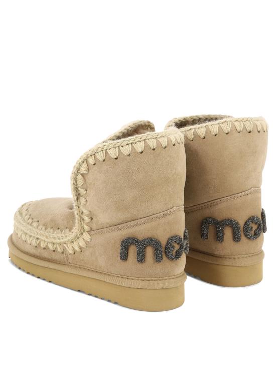 25FW 모우 에스키모 18 스티티 앵클 부츠 MU FW101050ACAM Beige - MOU