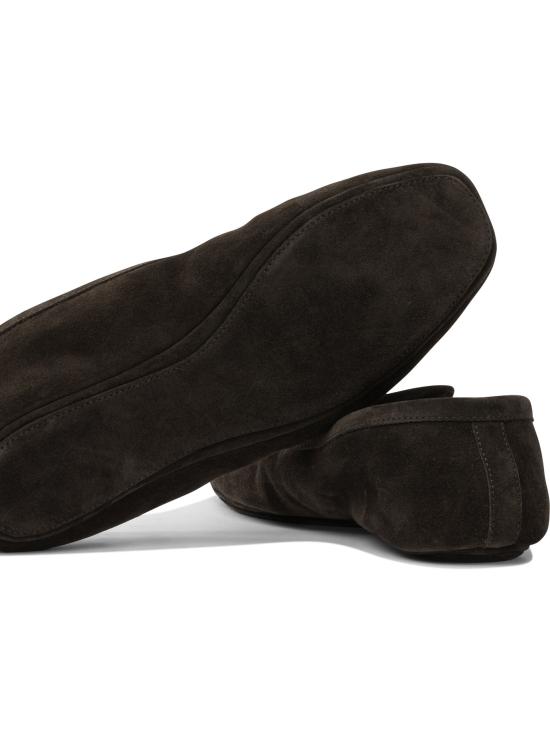 25FW 헨더슨 로퍼 PIEDATER413SUEDE MODICA Brown - HENDERSON