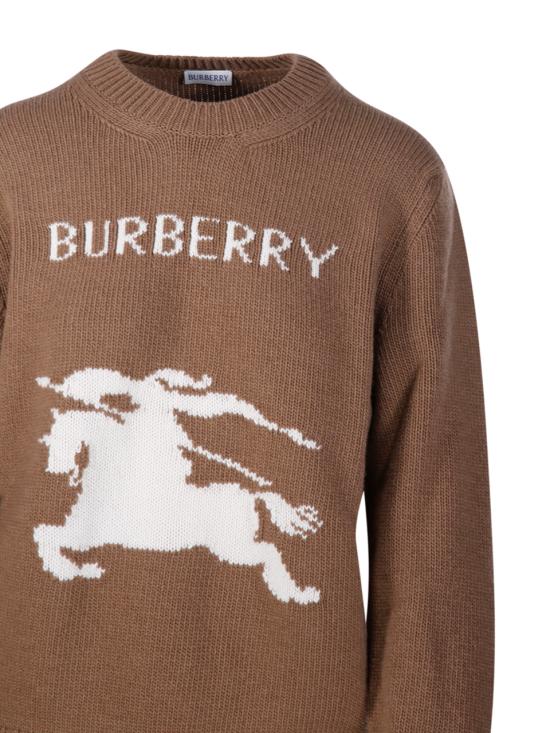 25FW 버버리 EKD 울 캐시미어 스웨터 8115640 A1420 CAMEL - BURBERRY