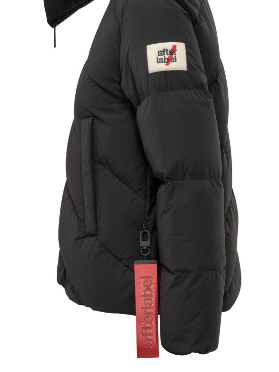 25FW 애프터라벨 숏패딩 A00160HELSINKIN78641 999 NERO - AFTER LABEL