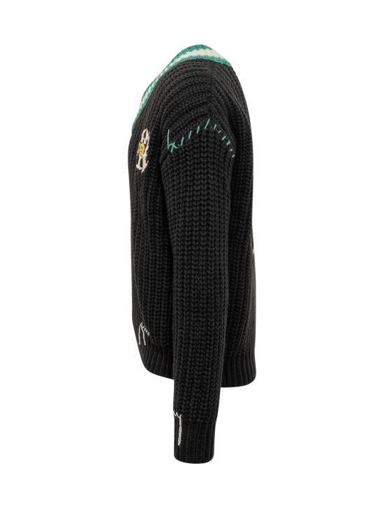 25FW 바로우 스웨터 F5BWWOJP110 110 NERO - BARROW