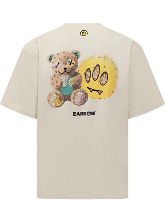 25FW 바로우 반팔 티셔츠 F5BWUATH086 013 CREMA - BARROW
