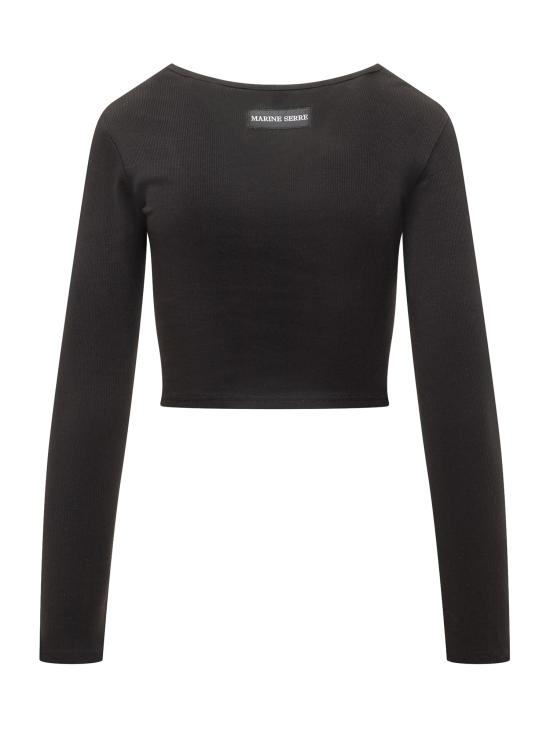 25FW 마린세르 스웨터 WTT033ACJER0011 BK99 BLACK - MARINE SERRE