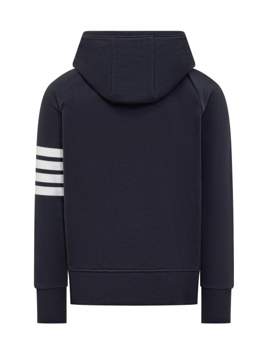 26SS 톰브라운 클래식 루프백 4바 풀 지퍼 후디 MJT022H00535 461 BLU - THOM BROWNE