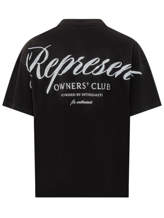 26SS 리프레젠트 반팔 티셔츠 OCM41201 001 BLACK - REPRESENT