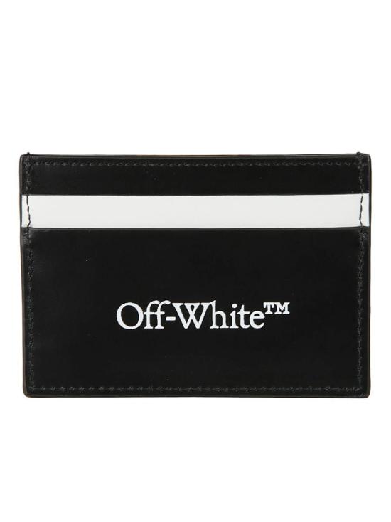 25FW 오프화이트 카드지갑 OMND099C99LEA001 Black - OFF WHITE