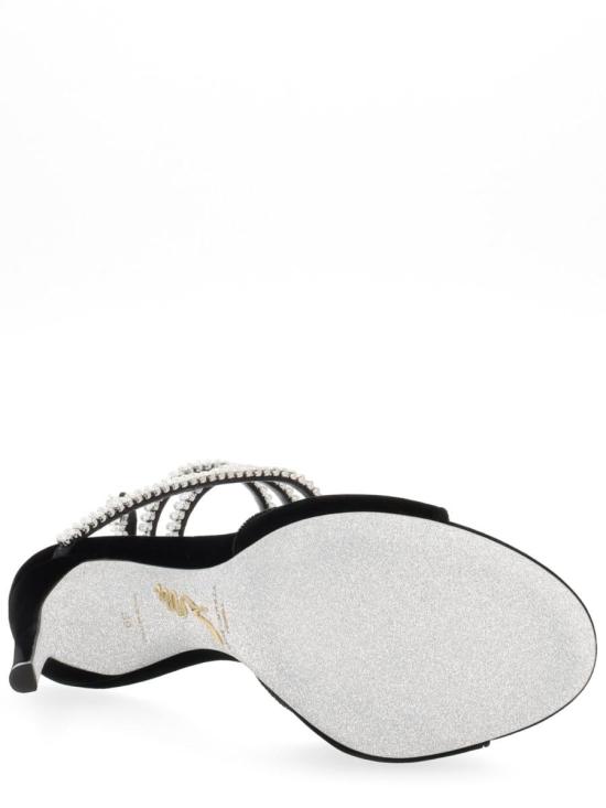 25FW 르네 카오빌라 힐/펌프스 C12610 105VL01V065 Black - RENE CAOVILLA