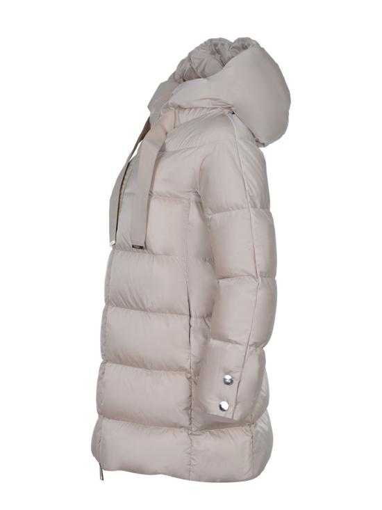 25FW 에르노 새틴 A-셰이프 재킷 새틴 A 셰이프 다운 자켓 PI1304D12170Z 1985 Beige - HERNO