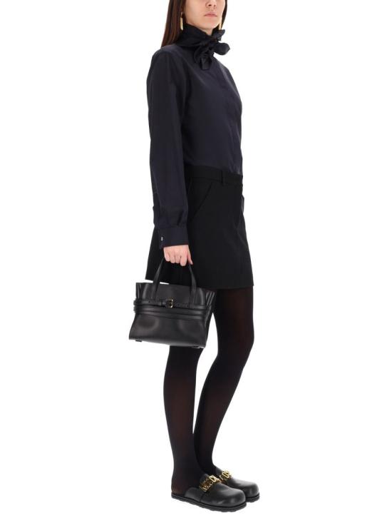 25FW 모스키노 셔츠 02035432 1555 Black - MOSCHINO