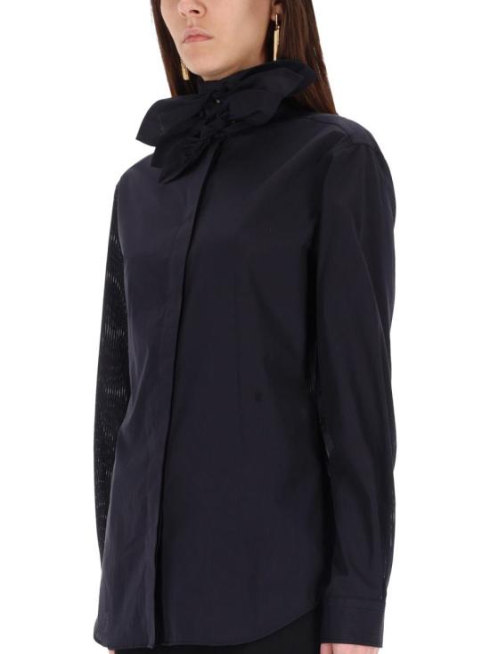 25FW 모스키노 셔츠 02035432 1555 Black - MOSCHINO