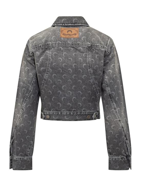 25FW 마린세르 데님 자켓 WJA041BCDEN0006 GR90 Black - MARINE SERRE